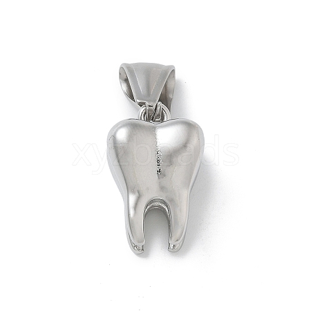 304 Stainless Steel Pendants X-STAS-G346-08P-1