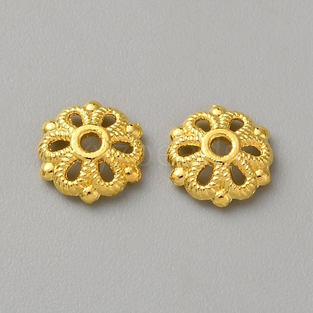 Alloy Bead Caps FIND-TAC0020-44B-G-1