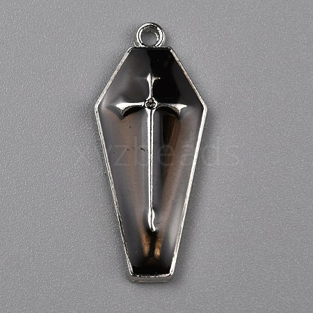 Halloween Theme Alloy Enamel Pendants FIND-WH0416-52B-P-1