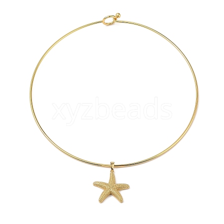 Brass Charm Bangles BJEW-Q350-07B-G-1