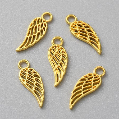 Tibetan Style Alloy Pendants TIBEP-WH0003-10G-1
