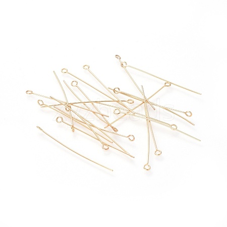 304 Stainless Steel Eye Pins X-STAS-G205-02A-G-1