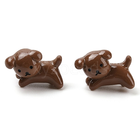 Open Resin Puppy Decoden Cabochons CRES-I034-07A-1