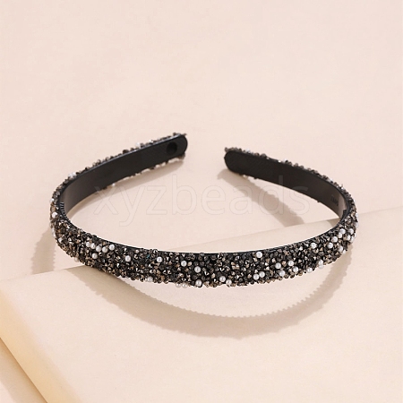 Rhinestone Hair Bands PW-WGB98D6-02-1