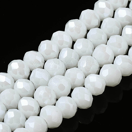 Electroplate Glass Beads Strands LS-EGLA-A034-P3mm-A02-1