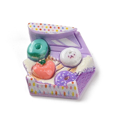 Donut Opaque Resin Decoden Cabochons RESI-R447-01C-1