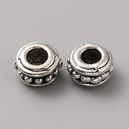 Tibetan Style Alloy European Beads FIND-CJC0017-48C-1