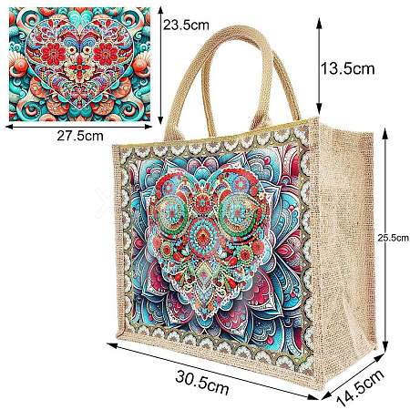 DIY Diamond Painting Handbag Kits PW-WG60864-09-1