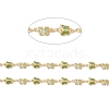 Handmade Eco-friendly Brass Butterfly Link Chain CHC-E025-15G-2