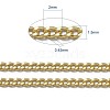 Brass Twisted Chains X-CHC-S108-G-NF-3