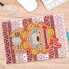 DIY Animal Theme Notebook Diamond Painting Kits DIAM-PW0004-111L-1