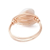 Natural Shell Finger Rings RJEW-TA00227-02-5