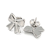 Non-Tarnish 304 Stainless Steel Stud Earrings for Women EJEW-A108-04P-2