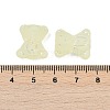 Frosted Transparent Acrylic Beads X1-OACR-P029-20B-03-4