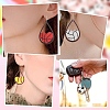 DIY Sports Ball Dangle Earring Making Kits DIY-YW0009-92-6