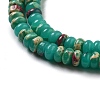 Dyed Synthetic Imperial Jasper Beads Strands G-K343-C12-01-4