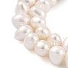 Natural Cultured Freshwater Pearl Beads Strands PEAR-C003-12H-4