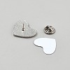 Alloy Sublimation Blank Brooch Pin DIY-WH20025-025C-2