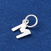 925 Sterling Silver Letter Charms LS-STER-C012-01S-M-2