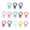 Fashewelry 26Pcs 13 Colors Zinc Alloy Baking Paint Swivel Clasps FIND-FW0001-26-1