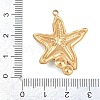 304 Stainless Steel Enamel & Plastic Pearl Pendants STAS-G392-05G-3
