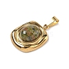 Natural & Synthetic Mixed Stone Pendants STAS-D209-01G-3