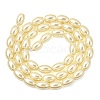 Eco-Friendly Glass Pearl Barrel Beads Strands HY-O001-A-03-5