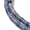 Dyed & Heated Natural Blue Aventurine Beads Strands G-E612-A10-3