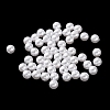 Plastic Imitation Pearl Beads FIND-M059-01B-09-1
