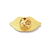 Golden Alloy Brooches JEWB-K020-01A-G-2