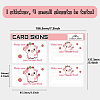 PVC Plastic Waterproof Card Stickers DIY-WH0432-172-2