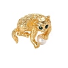 Alloy Rhinestone Brooch for Backpack Clothes PW-WG5D9D0-02-1