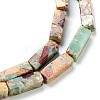 Synthetic Aqua Terra Jasper Beads Strands G-I203-D-2