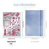 Stainless Steel Cutting Dies Stencils DIY-WH0289-037-4