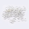 925 Sterling Silver Saw Cut Open Jump Rings STER-F036-02S-1x6mm-1