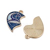 Alloy Enamel Split Pendants ENAM-Z018-02KCG-03-2