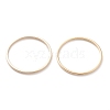 Brass Linking Rings KK-Y003-03H-G-2