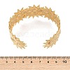 304 Stainless Steel Cuff Bangles for Women LS-BJEW-P364-01A-G-3