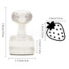 Clear Acrylic Soap Stamps DIY-WH0438-009-2