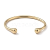 Ion Plating(IP) 
304 Stainless Steel Cuff Bangles for Women BJEW-Z078-12G-2