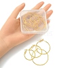 16Pcs 4 Size Brass Hoop Earring Findings KK-YW0001-95-4