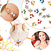  100Pcs 10 Style Alloy Enamel Charms ENAM-NB0002-03-5