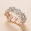 Alloy Rhinestone Bangles for Women FS-WG52675-02-1