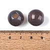 Natural Grey Agate European Beads G-Q602-09C-11-3