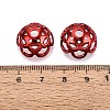 UV Plated ABS Bead Caps OACR-D316-04B-06-3