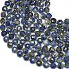 Natural Sodalite Beads Strands G-K389-B31-01-3