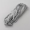25 Yards Metallic Yarn Ribbons OCOR-WH0058-61A-2