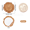 Adhesive Wax Seal Stickers DIY-WH0201-02B-2