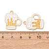 Alloy Enamel Pendants AL-CBA1DE9-01G-3