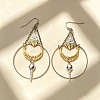 Alloy Dangle Earrings WGC984E-01-1